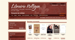 Desktop Screenshot of librairienelligan.com
